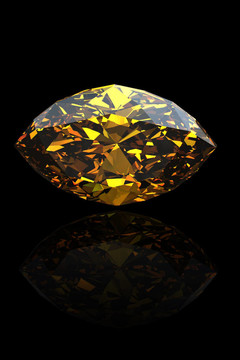 黃水晶。馬奎斯。珠寶寶石