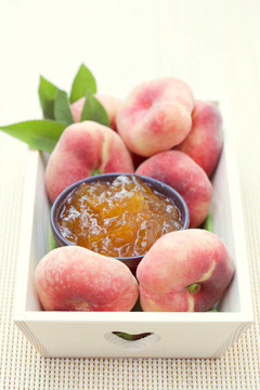 桃子果醬