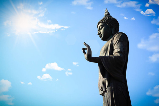行走如來佛祖形象；泰國