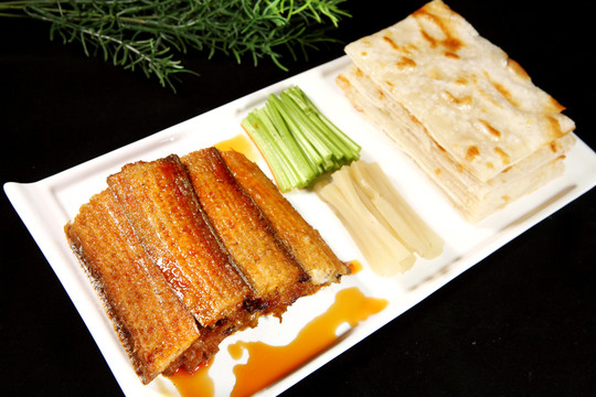 大餅卷帶魚