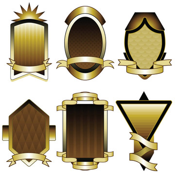 套金箔框架或標(biāo)簽