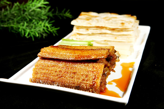 大餅卷帶魚