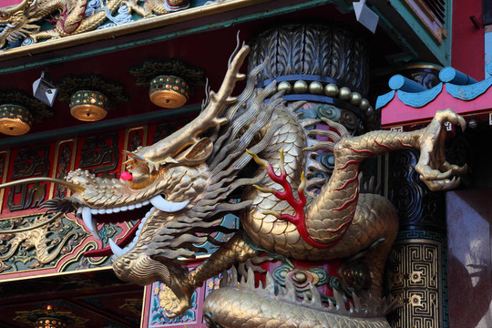 在香港的中國(guó)龍