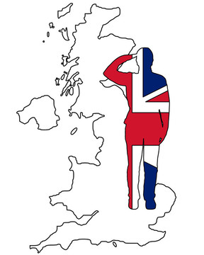 英國的敬禮