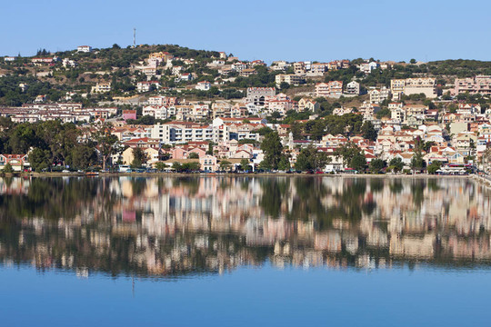 Argostoli市Kefalonia島