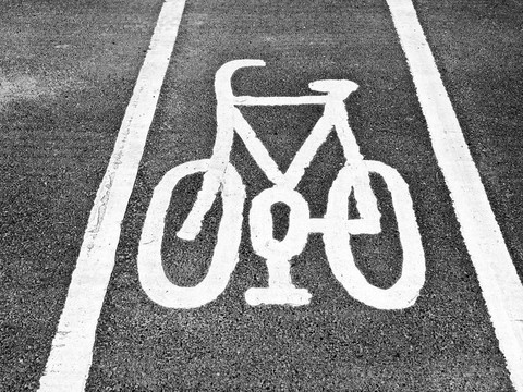 自行車(chē)車(chē)道標(biāo)志
