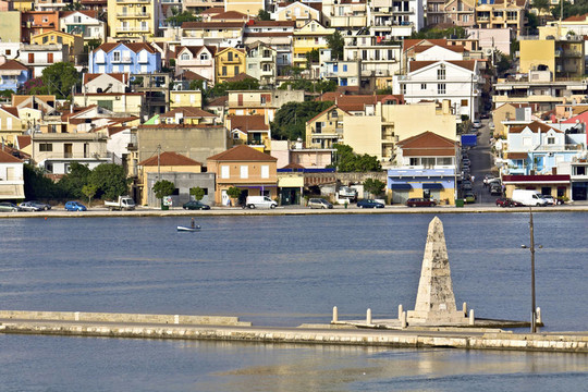 在Kefalonia Argostoli市