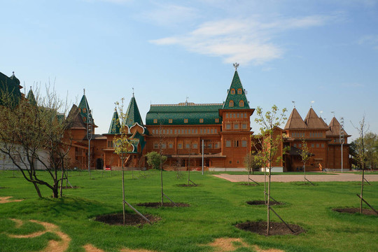 Kolomenskoye木府；莫斯科；俄羅斯