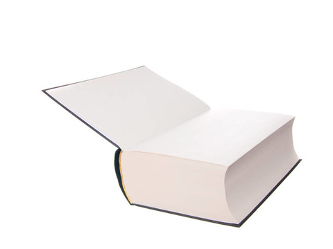 打開的書