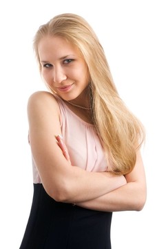 年輕漂亮的女人