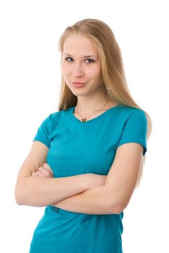 自信的年輕女人