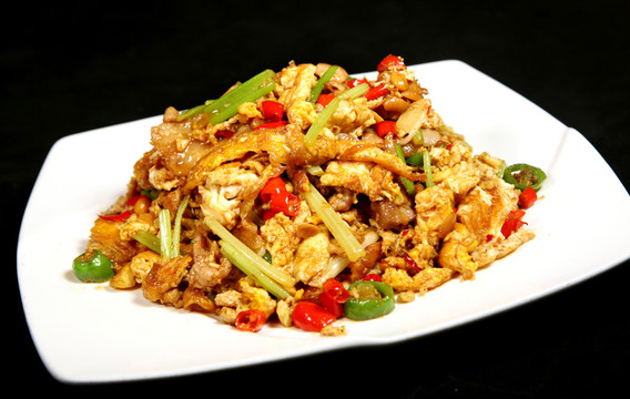 小米椒炒雞蛋