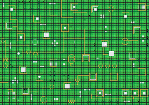 電子高科技文摘綠色背景