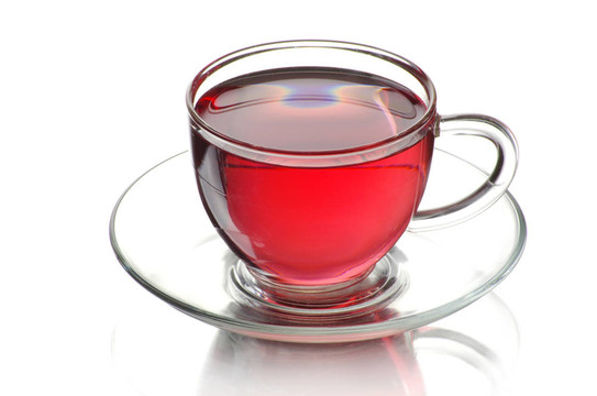 在一杯茶