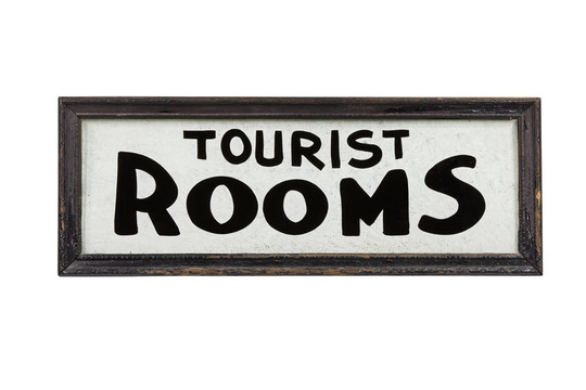 舊旅游房標(biāo)志