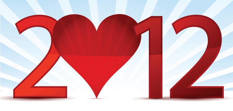 2012新年賀卡