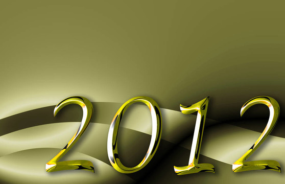 金屬背景黃金圣誕2012分隔開的
