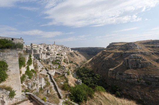 Matera（巴斯利卡塔大區(qū)；意大利）的老城區(qū)（Sassi）