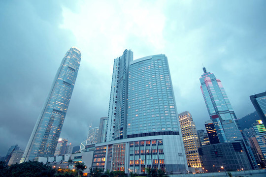 香港的天際線
