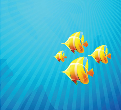 水中的熱帶魚