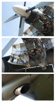 拆卸發(fā)動(dòng)機(jī)飛機(jī)