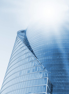 現(xiàn)代辦公建筑與太陽(yáng)耀斑
