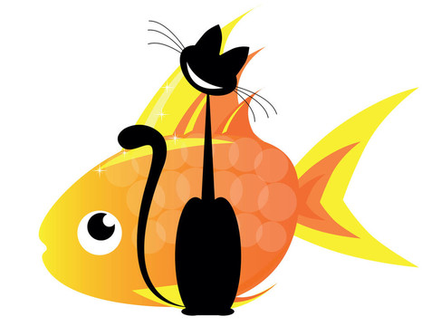 貓和金魚