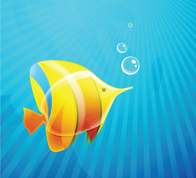 水中的熱帶魚