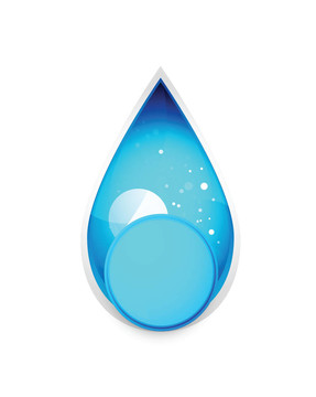 光滑的水滴圖標(biāo)