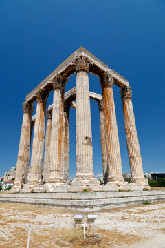 宙斯神廟；Athens；希臘