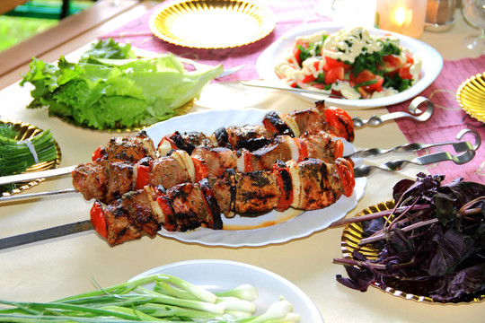 圖片與油炸肉