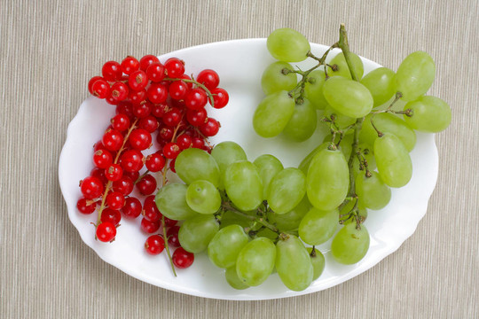 紅醋栗、葡萄