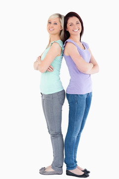 可愛(ài)的女人的姿勢(shì)