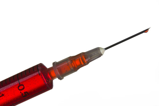 帶針注射器的注射器