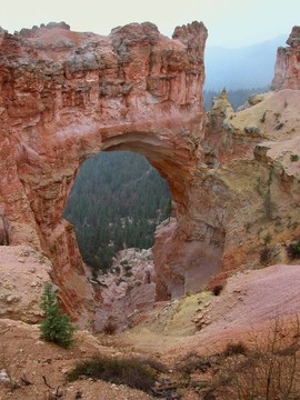 天然拱門(mén)；Bryce Canyon