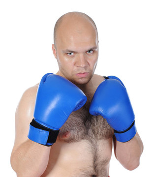 拳擊手出拳