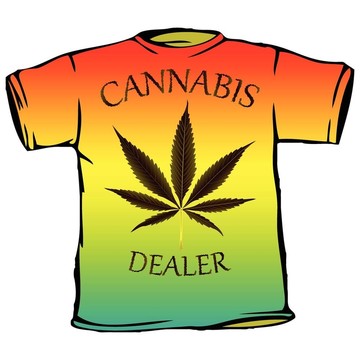 大麻經(jīng)銷商T恤