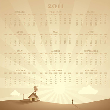 日歷2011