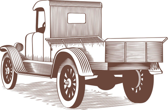老式卡車