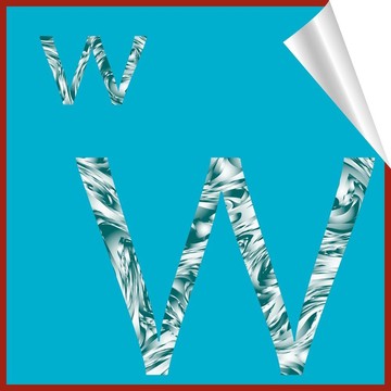 字母W