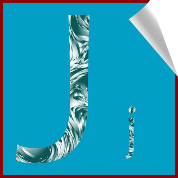 字母J