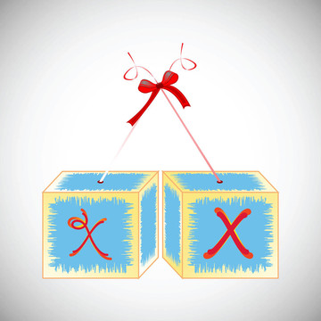 立方體字母X