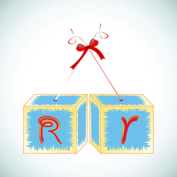 立方體字母R