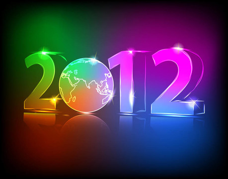 霓虹燈2012年全球插圖