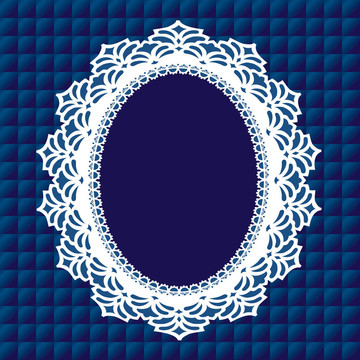 復(fù)古蕾絲布架