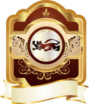 標(biāo)簽的瓶子