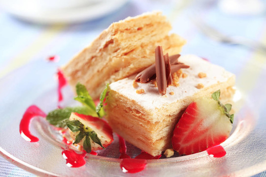 Mille feuille的糕點(diǎn)