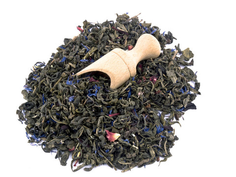 芳香綠茶與白木鏟