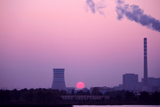 火力發(fā)電廠 熱電廠 電力 煙囪