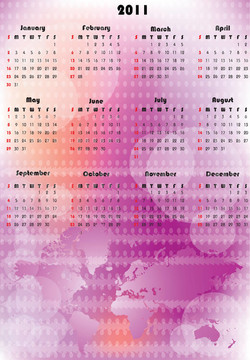2011日歷